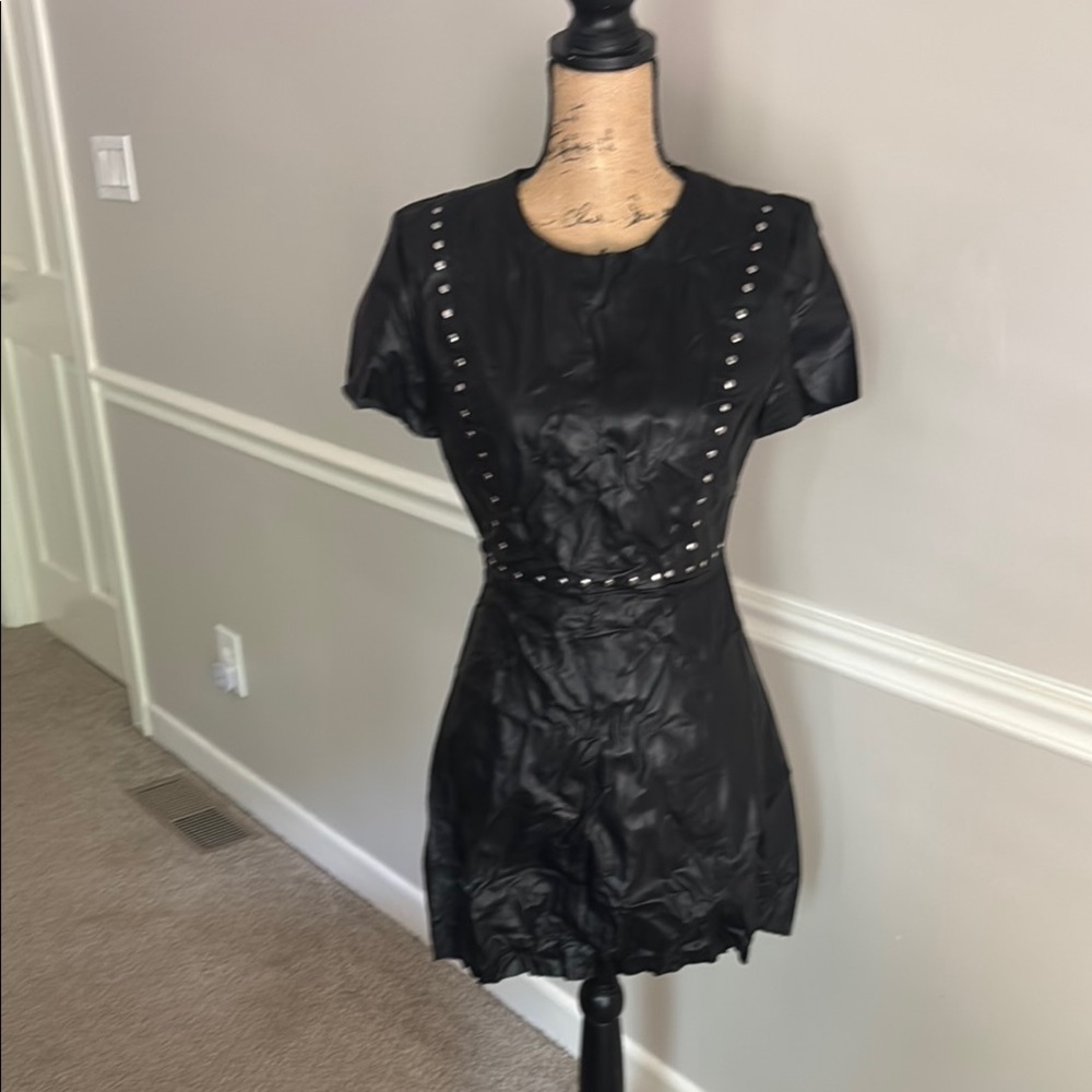 Annabelle size medium Black Studded Mini Dress